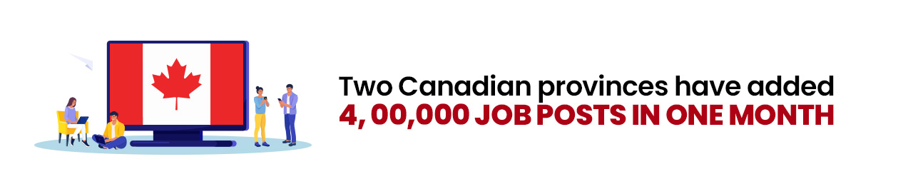 Ontario and Saskatchewan add 4 lakh jobs