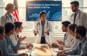 AMA Pushes to Spare Doctors from $100,000 H-1B Fee