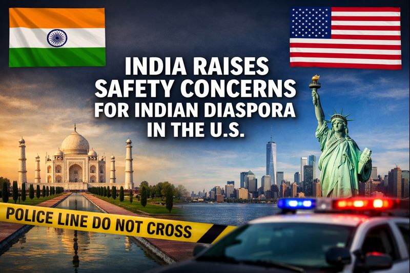 India Raises Safety Concerns for Indian Diaspora in the U.S.